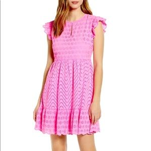 Vineyard Vines Allamanda Floral Eyelet Dre…